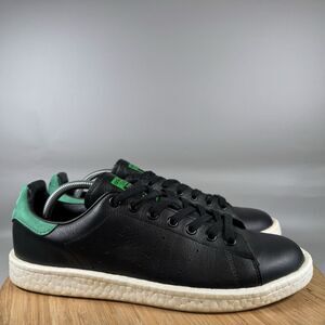Adidas Originals Stan Smith Boost Mens 10.5 Black Sneakers BB0009 shoes